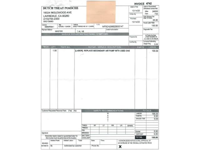 2002 Porsche 996 (CC-2065740) for sale in Beverly Hills, California