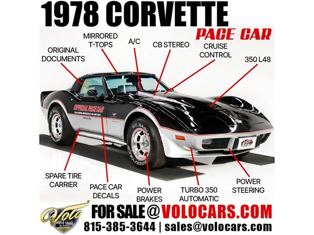 1978 Chevrolet Corvette (CC-2060576) for sale in Volo, Illinois
