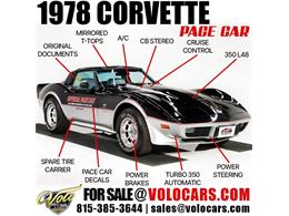 1978 Chevrolet Corvette (CC-2060576) for sale in Volo, Illinois
