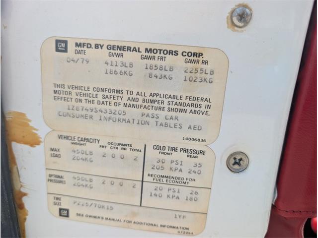 1979 Chevrolet Corvette (CC-2065770) for sale in Palmetto, Florida