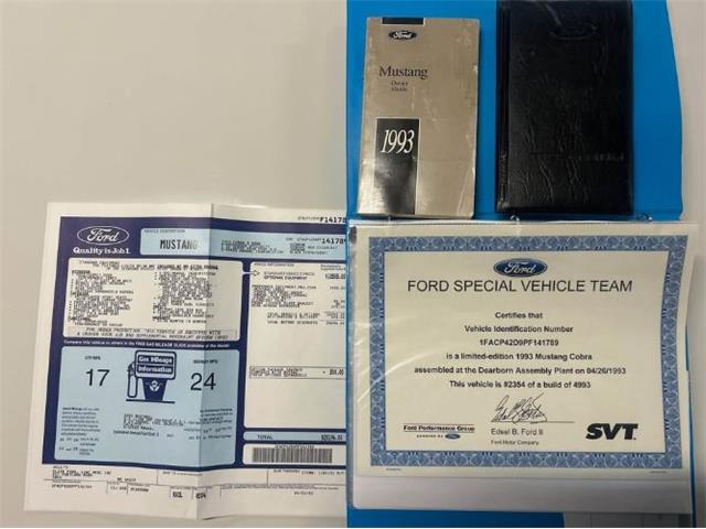 1993 Ford Mustang (CC-2065773) for sale in Cadillac, Michigan