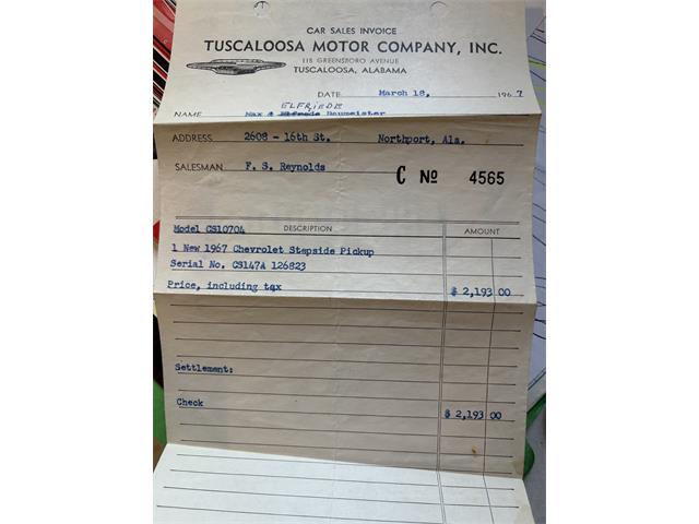 1967 Chevrolet C10 (CC-2065883) for sale in Oroville, California