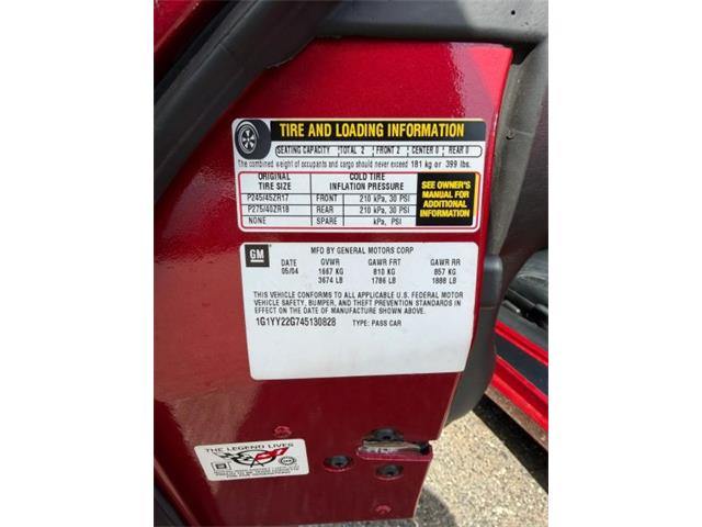 2004 Chevrolet Corvette (CC-2066029) for sale in Woodbury, New Jersey