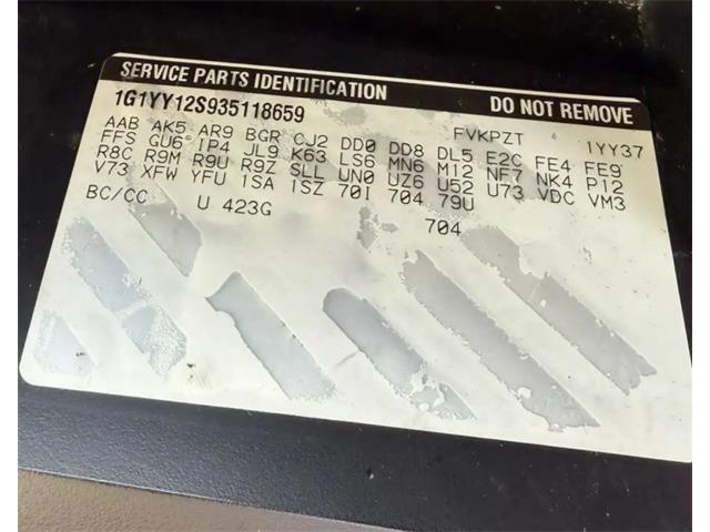 2003 Chevrolet Corvette (CC-2066031) for sale in Woodbury, New Jersey