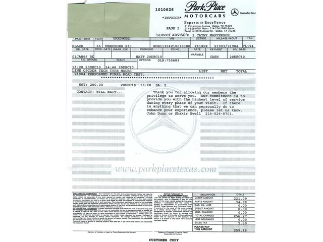 1966 Mercedes-Benz 230SL (CC-2066050) for sale in Beverly Hills, California