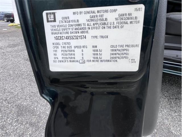 2003 Chevrolet Silverado (CC-2066061) for sale in Carlisle, Pennsylvania