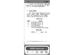 1956 Ford Thunderbird (CC-2066151) for sale in Valley Park, Missouri