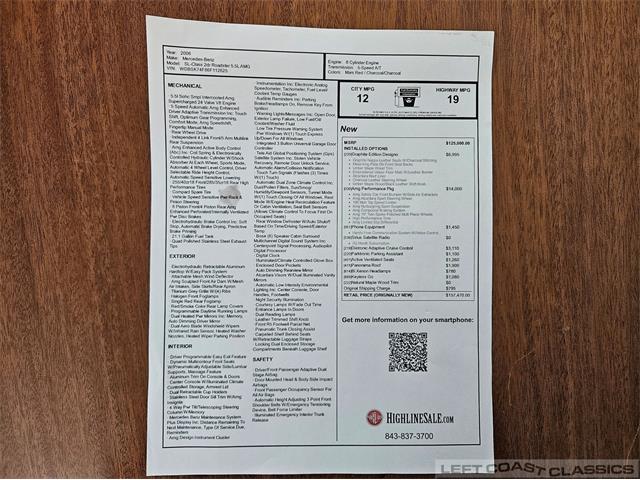 2006 Mercedes-Benz SL55 AMG (CC-2066278) for sale in Sonoma, California