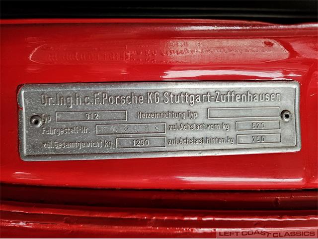 1967 Porsche 912 (CC-2066279) for sale in Sonoma, California