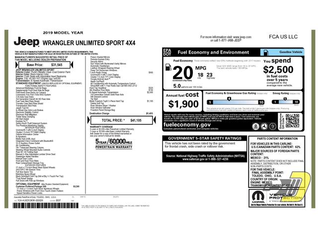 2019 Jeep Wrangler (CC-2066282) for sale in Manitowoc, Wisconsin
