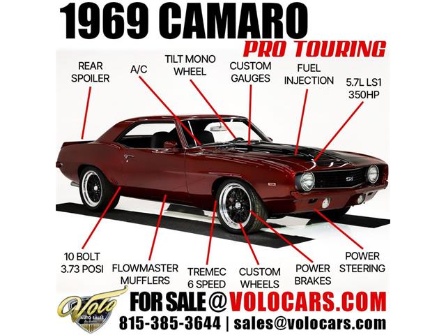 1969 Chevrolet Camaro (CC-2066308) for sale in Volo, Illinois