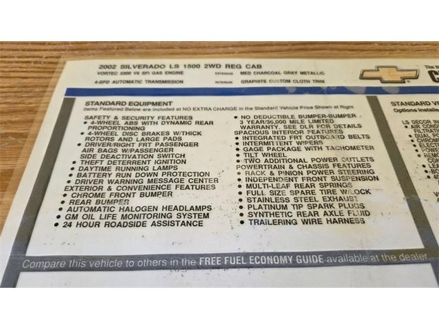 2002 Chevrolet Silverado 1500 (CC-2066317) for sale in Mankato, Minnesota