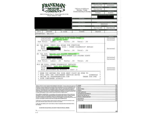 1971 Jaguar E-Type (CC-2066358) for sale in Sioux Falls, South Dakota