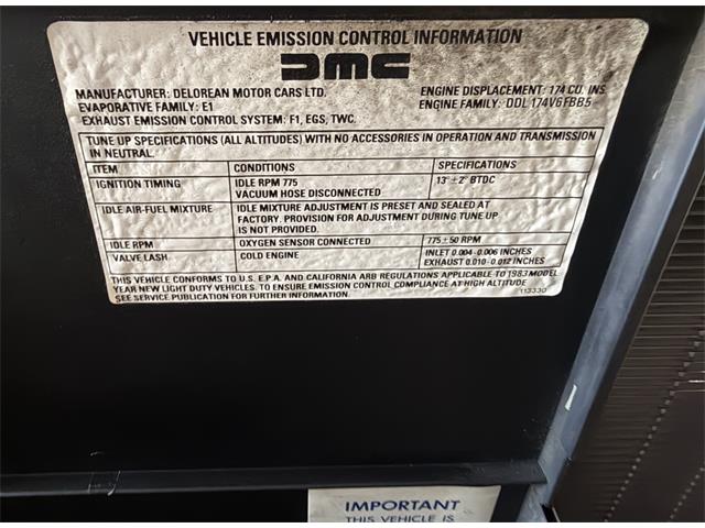 1983 DeLorean DMC-12 (CC-2066478) for sale in Grass Valley, California