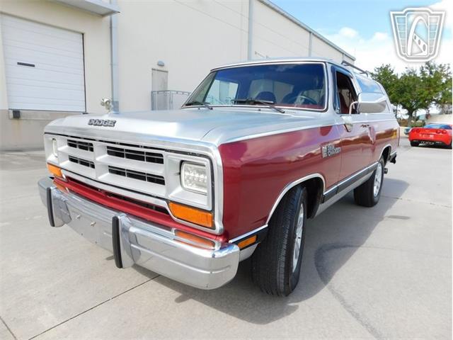 1988 Dodge Ramcharger (CC-2066553) for sale in Ruskin, Florida