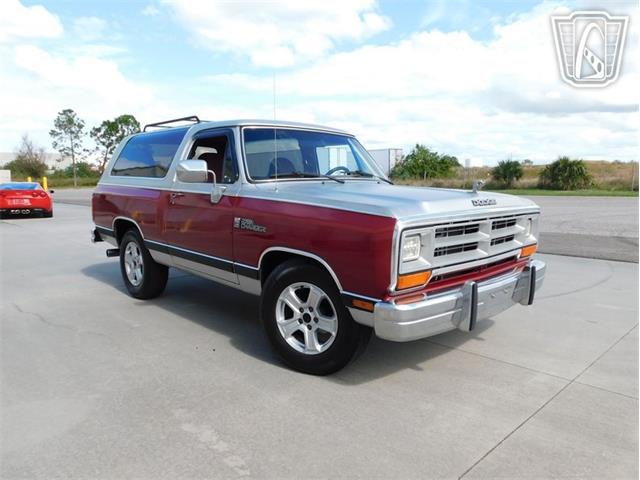 1988 Dodge Ramcharger (CC-2066553) for sale in Ruskin, Florida