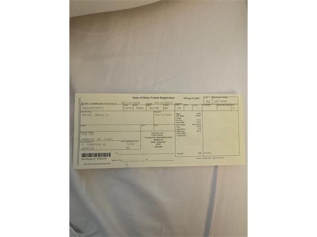 1976 Ford Elite (CC-2066630) for sale in Carlisle, Pennsylvania