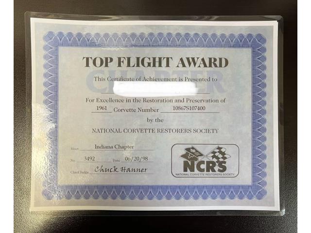 1961 Chevrolet Corvette (CC-2066684) for sale in Carrollton, Texas