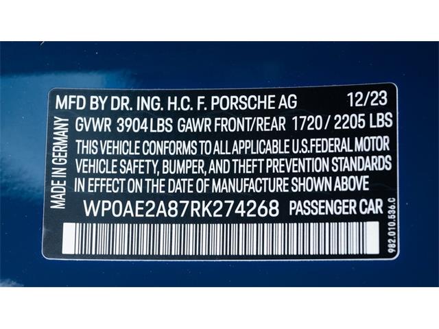 2024 Porsche 718 Cayman (CC-2066685) for sale in Costa Mesa, California