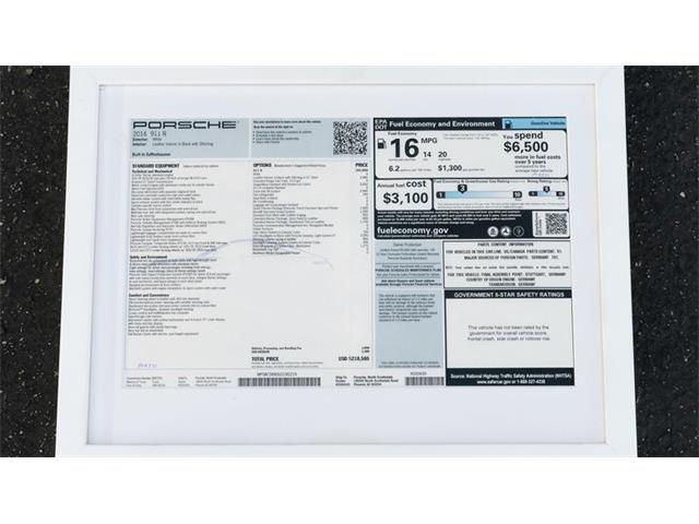 2016 Porsche 911 R (CC-2066686) for sale in Costa Mesa, California