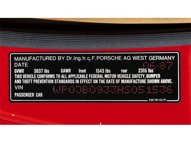 1987 Porsche 911 (CC-2066740) for sale in Costa Mesa, California