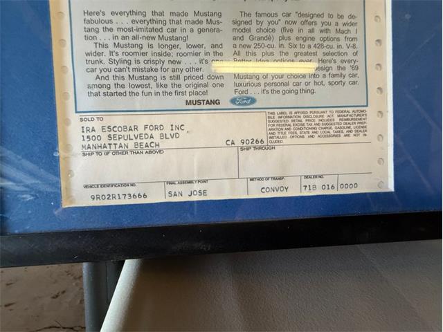 1969 Ford Mustang (CC-2066904) for sale in Murrieta, California