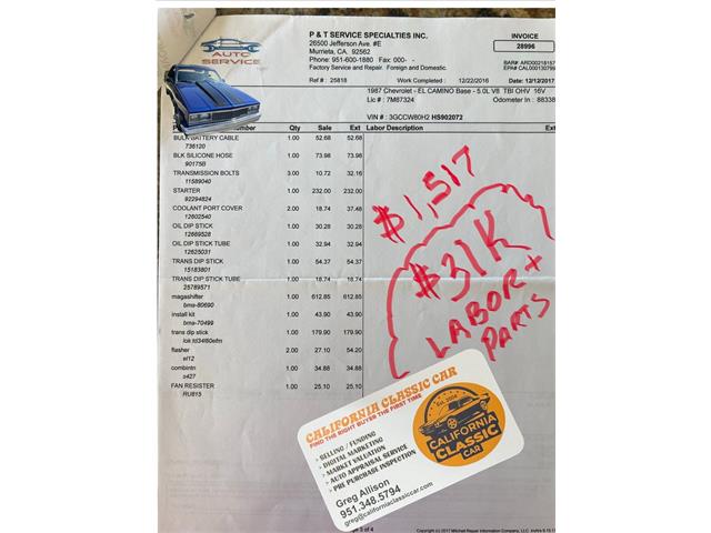 1987 Chevrolet El Camino (CC-2066907) for sale in Murrieta, California