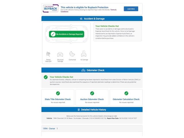 1984 Chevrolet C30 (CC-2066978) for sale in Denver , Colorado