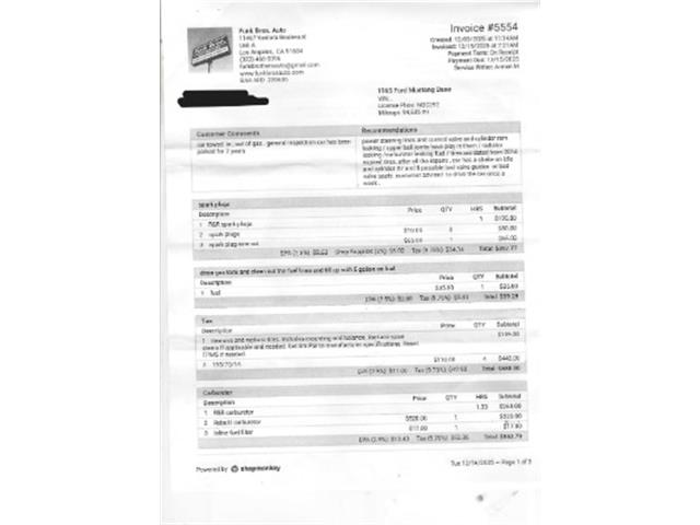 1965 Ford Mustang (CC-2067006) for sale in Beverly Hills, California