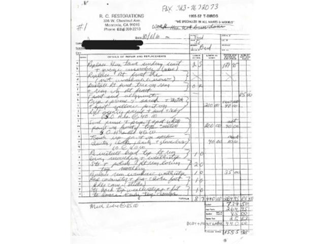 1956 Ford Thunderbird (CC-2067008) for sale in Beverly Hills, California