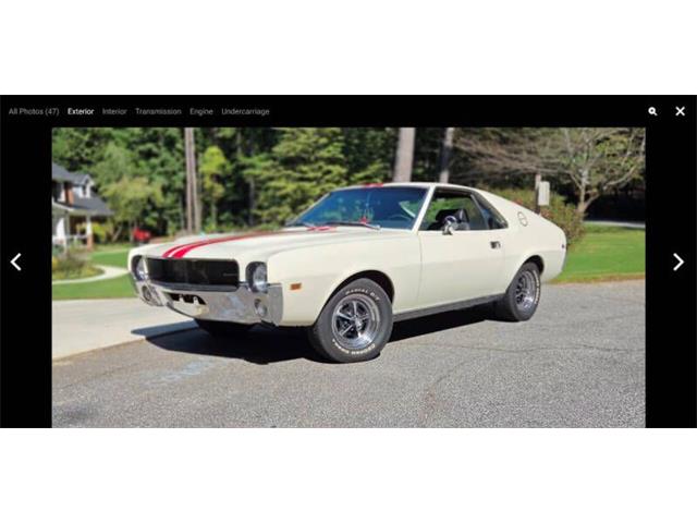 1969 AMC AMX (CC-2067020) for sale in Hobart, Indiana