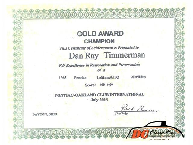 1965 Pontiac GTO (CC-2067218) for sale in Mooresville, North Carolina