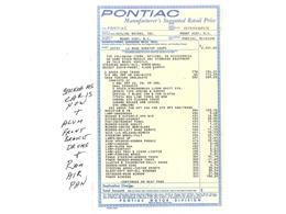 1965 Pontiac GTO (CC-2067218) for sale in Mooresville, North Carolina