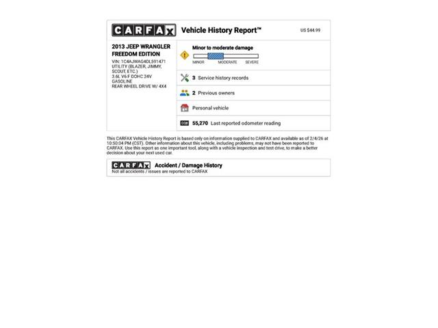 2013 Jeep Wrangler (CC-2067277) for sale in Concord, California