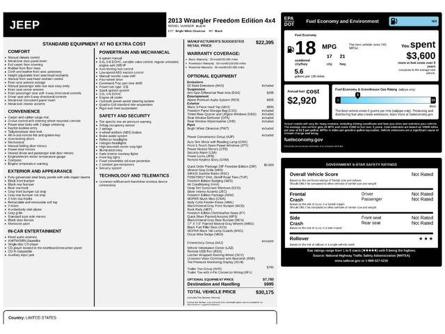 2013 Jeep Wrangler (CC-2067277) for sale in Concord, California