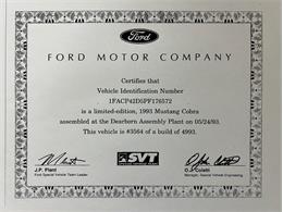 1993 Ford Mustang (CC-2067358) for sale in Morgantown, Pennsylvania