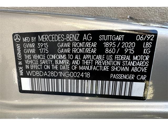 1992 Mercedes-Benz 190 (CC-2067432) for sale in Hingham, Massachusetts