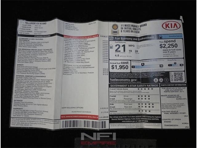 2021 Kia Telluride (CC-2067434) for sale in North East, Pennsylvania