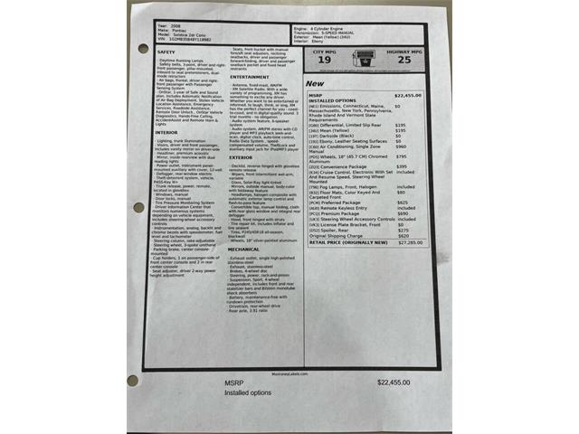 2008 Pontiac Solstice (CC-2067490) for sale in Hilton, New York