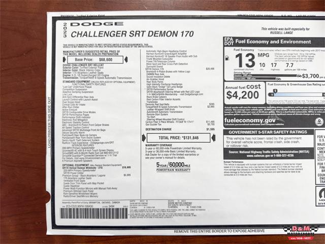2023 Dodge Challenger (CC-2067525) for sale in Glen Ellyn, Illinois