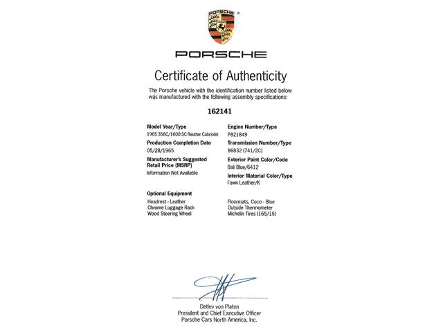 1965 Porsche 356SC (CC-2067595) for sale in St. Louis, Missouri