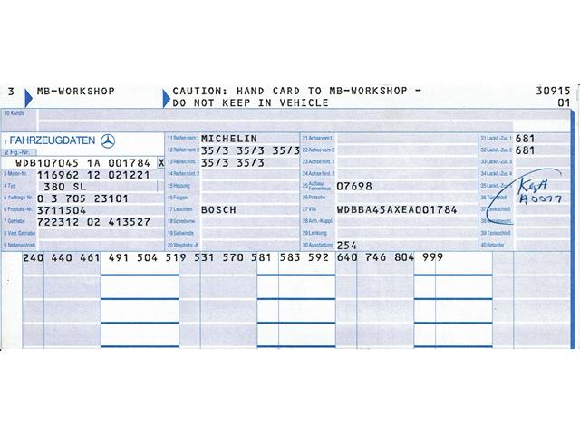 1984 Mercedes-Benz 380SL (CC-2067597) for sale in St. Louis, Missouri