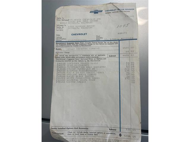 1969 Chevrolet Corvette (CC-2067673) for sale in Bradington, Florida