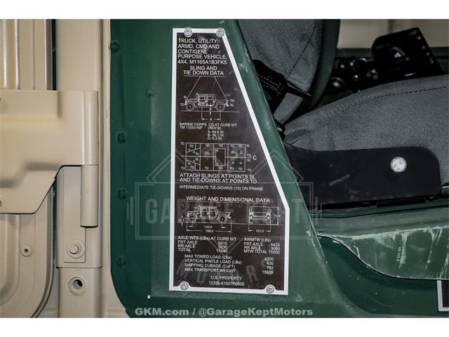 2009 AM General M1165A1 (CC-2067688) for sale in Grand Rapids, Michigan