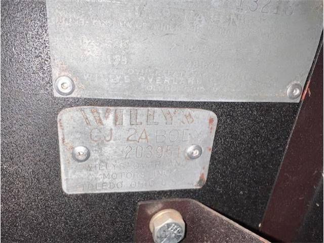 1948 Willys Jeep (CC-2067719) for sale in Cadillac, Michigan