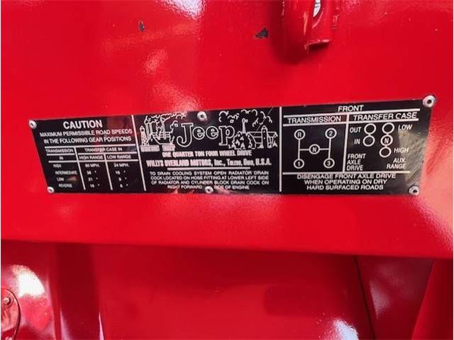 1948 Willys Jeep (CC-2067719) for sale in Cadillac, Michigan