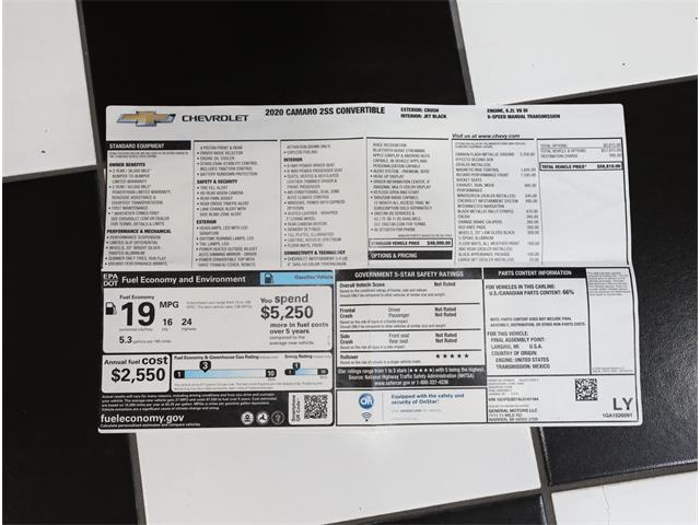 2020 Chevrolet Camaro (CC-2067720) for sale in Addison, Illinois