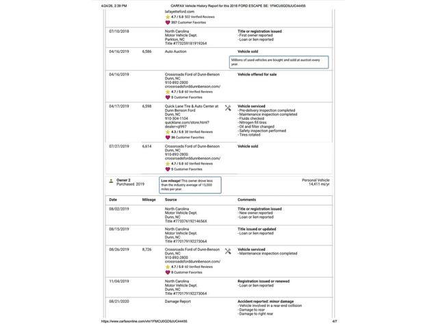 2018 Ford Escape (CC-2067759) for sale in Ramsey, Minnesota