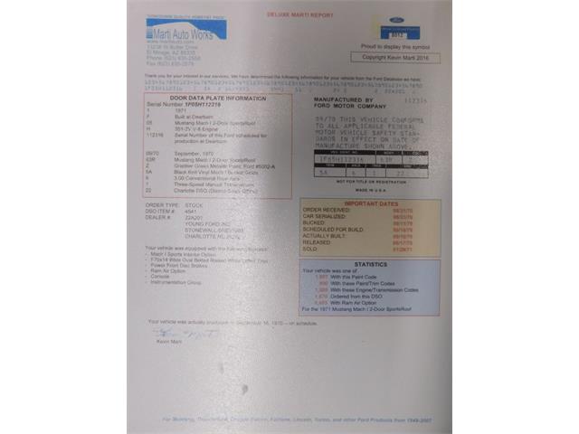 1971 Ford Mustang (CC-2067855) for sale in Fenton, Missouri