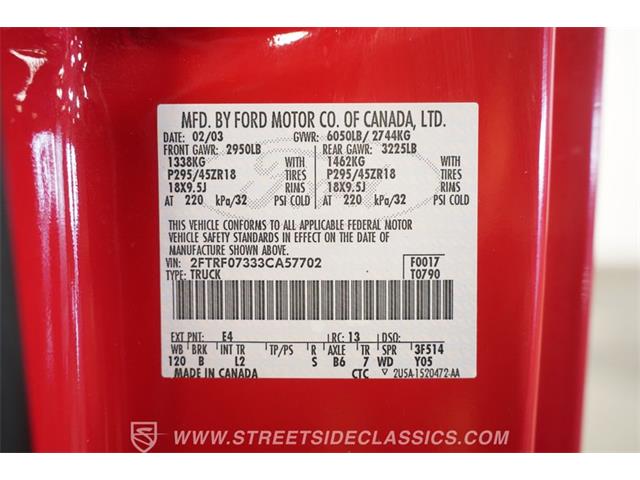 2003 Ford F150 (CC-2067892) for sale in Mesa, Arizona